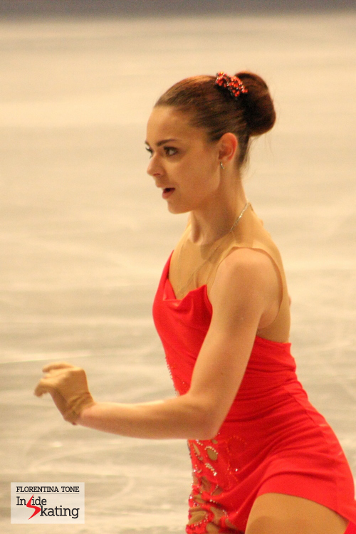 Adelina Sotnikova, a very convincing Carmen (here, at the Europeans in Budapest, a month ago)