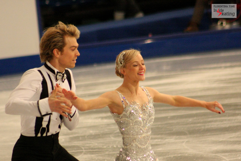 Penny and Nick in Budapest, during their short dance