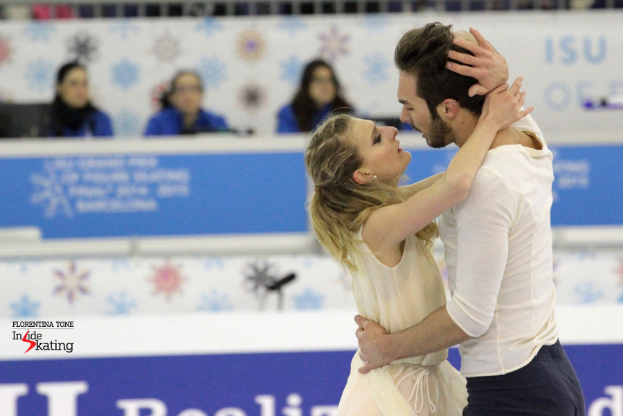 The French Gabriella Papadakis and Guillaume Cizeron - and their free dance to Mozart