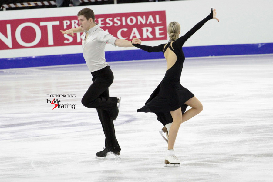Sergey Mozgov: “We were just happy that we skated our free dance better than at the Junior Grand Prix events”