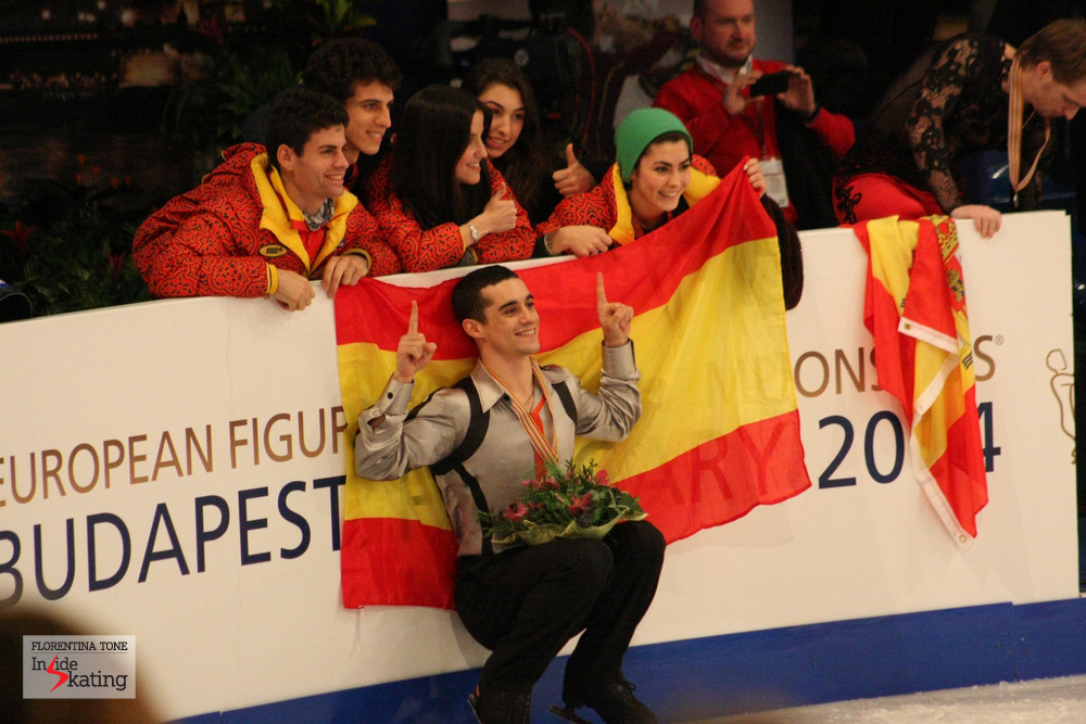 The Spanish team in Budapest