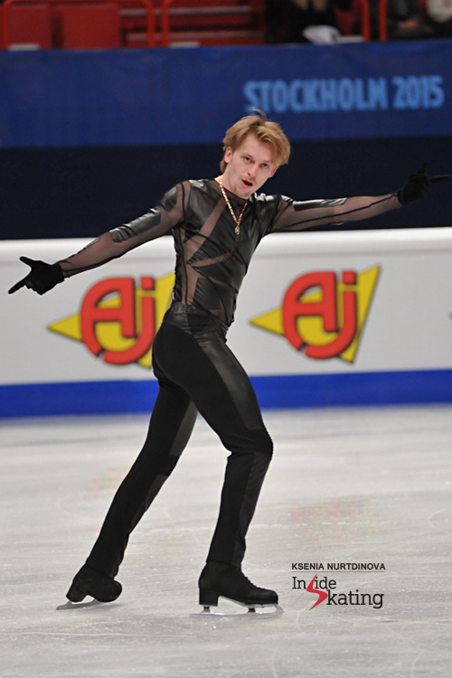 After taking the silver last year in Budapest, Sergei Voronov won the bronze in Stockholm