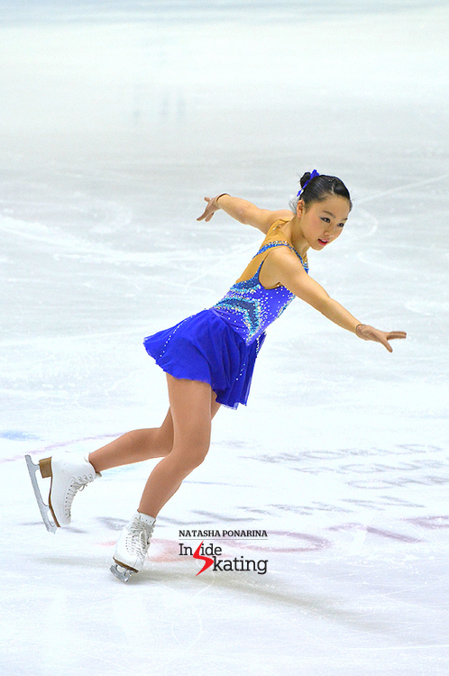A glorious free skate, to Gershwin's "Piano Concerto in F", and a bronze medal to reward Wakaba Higuchi's performance in Tallinn, at the Junior Worlds