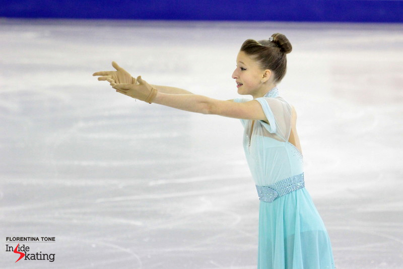 Maria Sotskova finished the competition in Barcelona on the 4th place