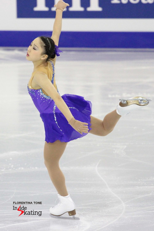 Happy ending for Wakaba Higuchi in Barcelona, at Junior Grand Prix Final: a bronze medal for the (then) 13-year old from Tokyo