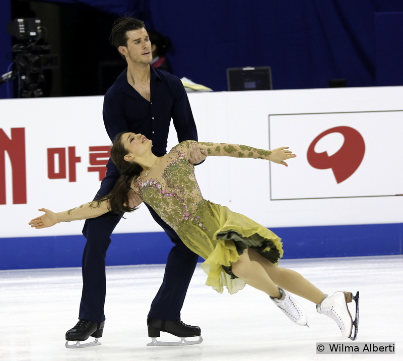 A historic 11th place for Denmark’s Laurence Fournier Beaudry and Nikolaj Sorensen at 2015 Worlds – and a beautiful free dance, to music by Frank Sinatra and Karl Hugo van Kerckhove (practice session in Shanghai)