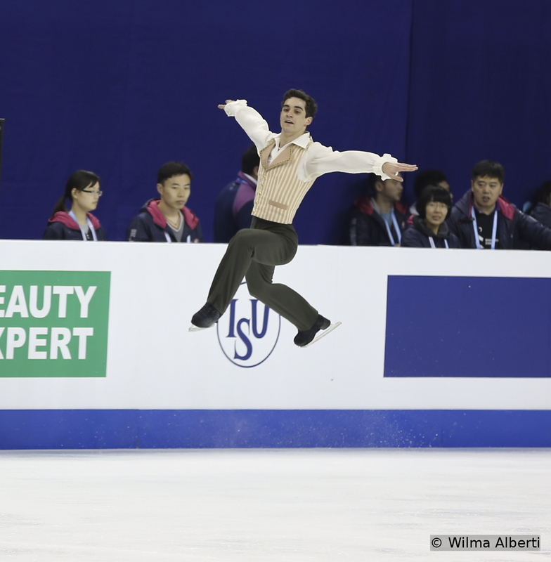 Flying to the gold - Javier Fernandez was a very convincing Barber of Seville at this year's edition of the Worlds