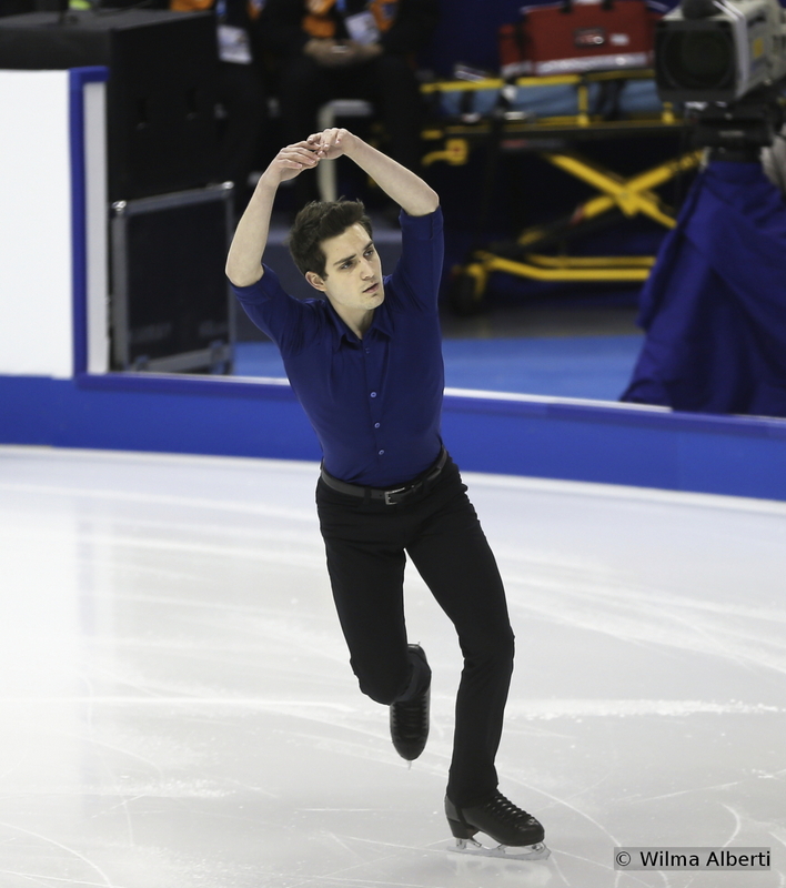 Silver medalist at 2015 Four Continents – his first medal in a prominent senior level international competition, the American Joshua Farris impressed everyone last season with his beautiful lines and sense of musicality. For the SP, the 20-year-old Joshua chose to skate to Ed Sheeran’s “Give Me Love”, a jewel of a program choreographed by Jeffrey Buttle – the American finished the first Worlds of his career on the 11th place