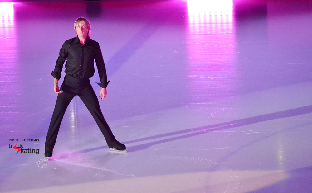 Evgeni Plushenko, during the opening of "Kings on Ice" in Tallinn