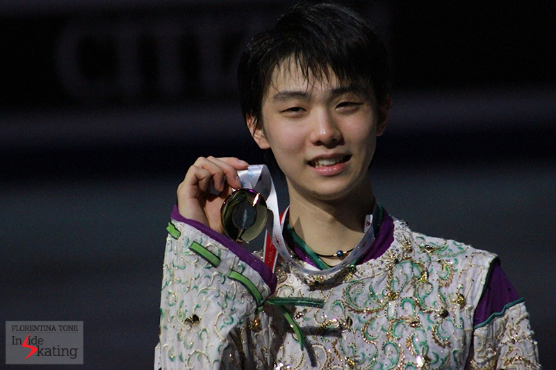 The medalists at 2015 GPF December 12 (7)