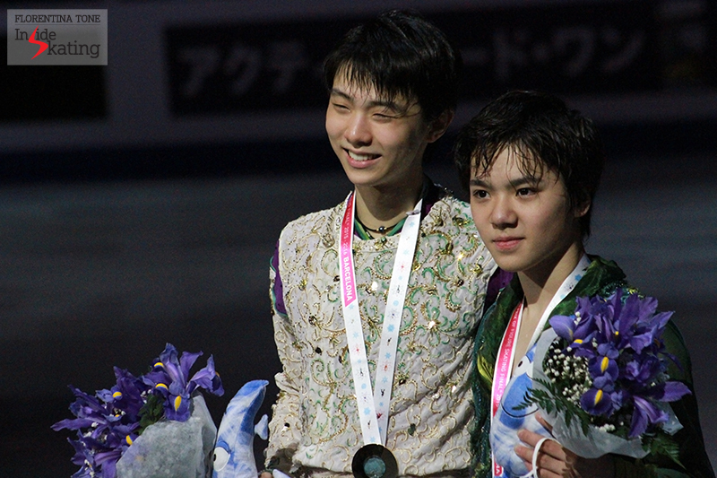 The medalists at 2015 GPF December 12 (9)