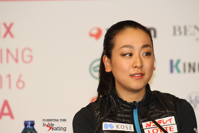 Ladies press conference after SP 2015 GPF (8)