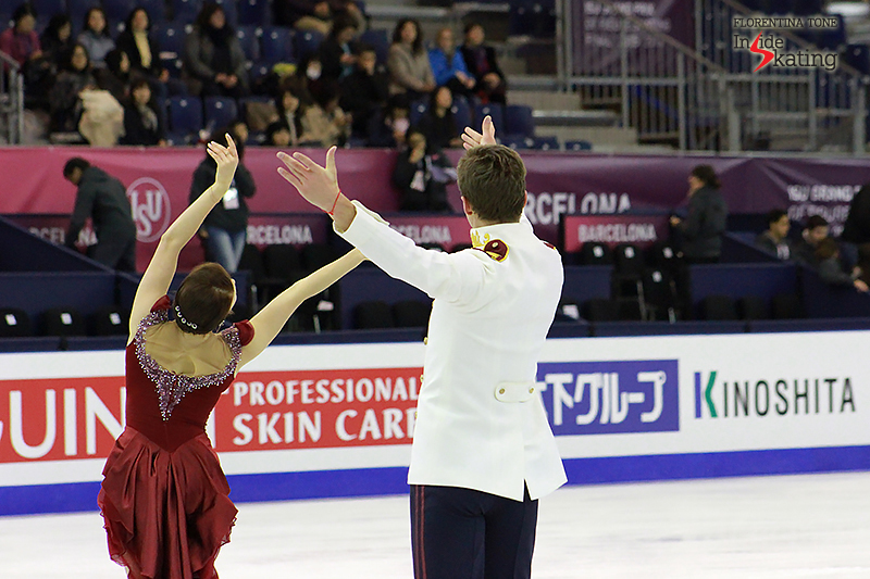 5 Ekaterina Bobrova and Dmitri Soloviev practice FD 2015 GPF (13)