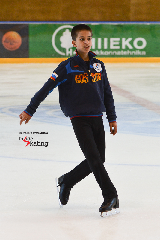 The 14-year-old Petr Gumennik also took advantage of Misha’s knowledge and talent in Tartu – he benefited from those while working on the step sequences of his future programs 