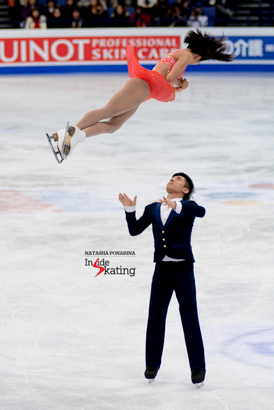 Wenjing Sui and Cong Han FS 2017 Worlds Helsinki (2)