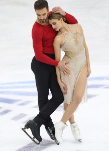 Coronation. Gabriella Papadakis and Guillaume Cizeron win Olympic gold