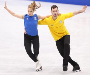 Ukrainian skaters at Worlds: sending the message of a country hit by war